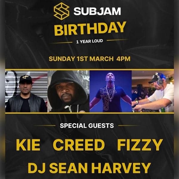 MC Kie, MC Creed, MC Fizzy, Dj Sean Harvey 01 MAR 2026